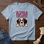 Pup Cup or Bucket St. Bernard T-Shirt