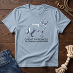 Great Pyrenees Livestock Security Unit T-Shirt