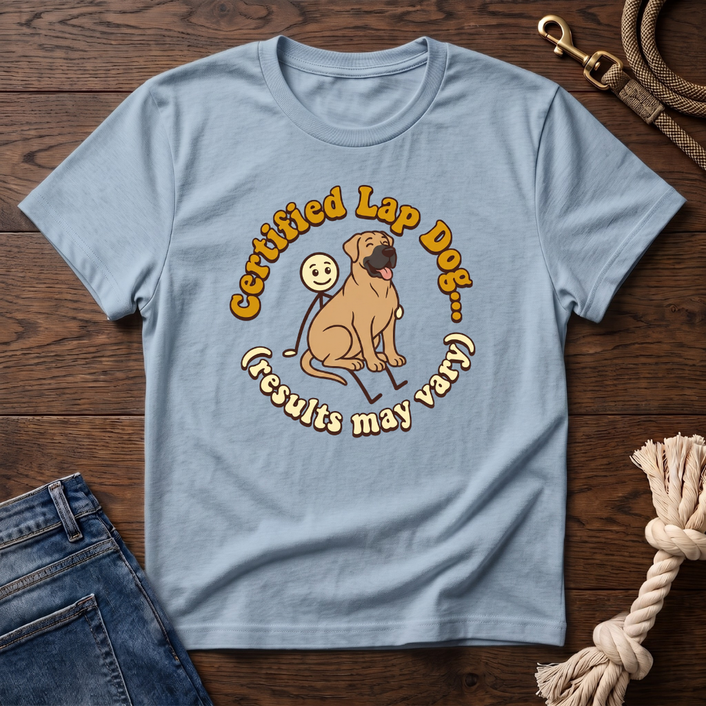 Great Dane on a Stick Man T-Shirt
