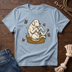 Great Pyrenees in a Basket T-Shirt