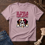 Pup Cup or Bucket St. Bernard T-Shirt