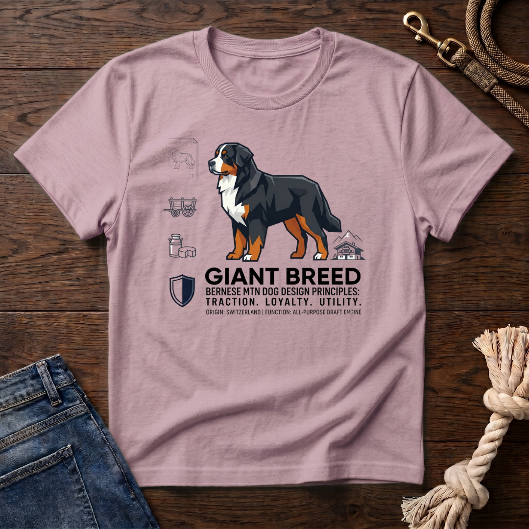 Bernese Mtn Dog Icons T-Shirt