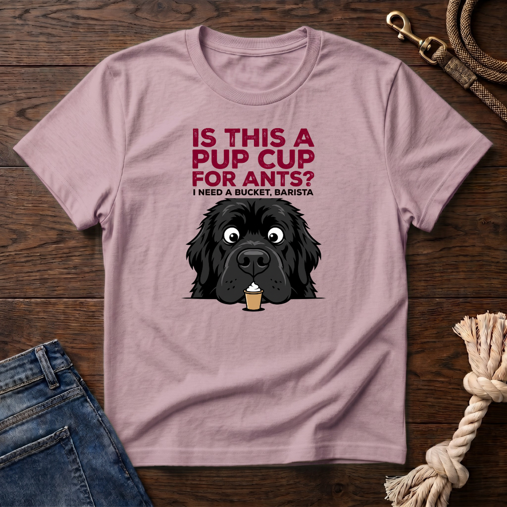 Pup Cup or Bucket Newfoundland T-Shirt
