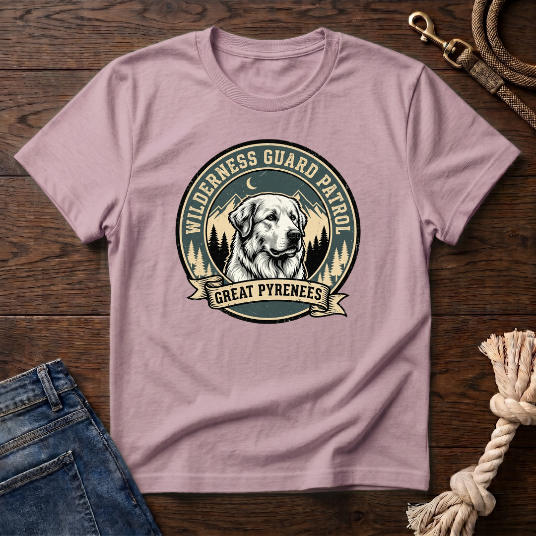 Great Pyrenees Working Badge T-Shirt