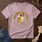 St. Bernard on a Stick Man T-Shirt