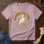 Great Pyrenees on a Stick Man T-Shirt