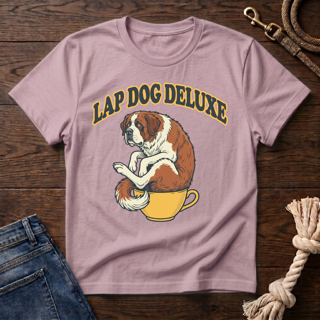 St. Bernard in a Teacup T-Shirt