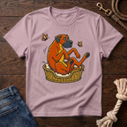 Great Dane in a Basket T-Shirt
