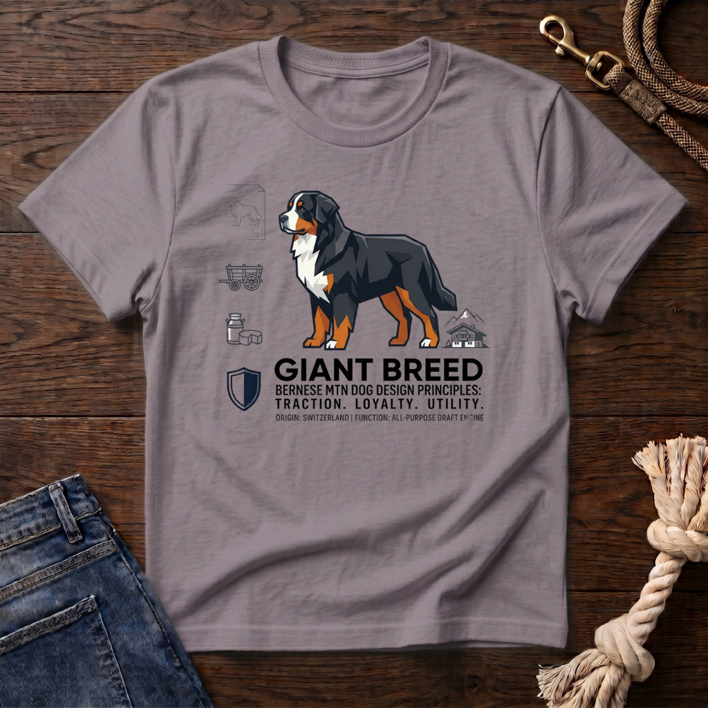 Bernese Mtn Dog Icons T-Shirt