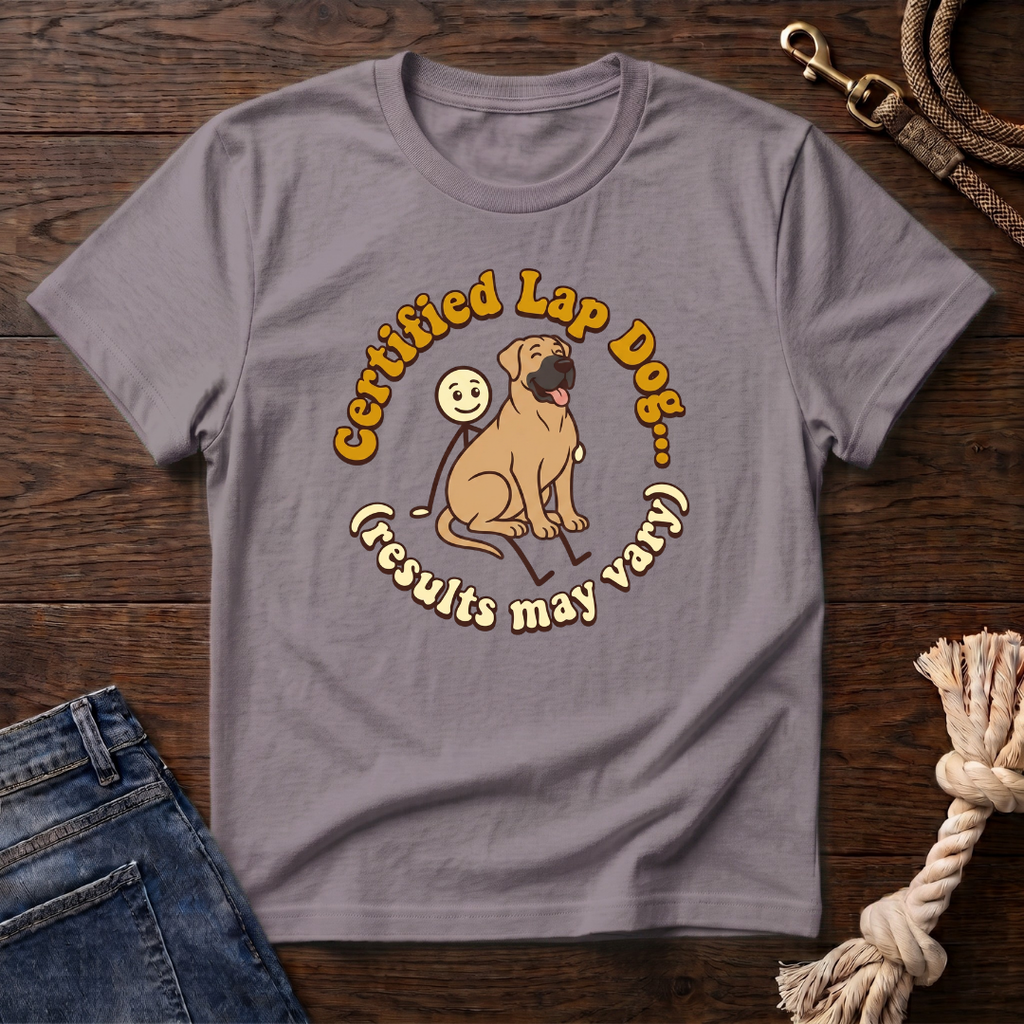 Great Dane on a Stick Man T-Shirt