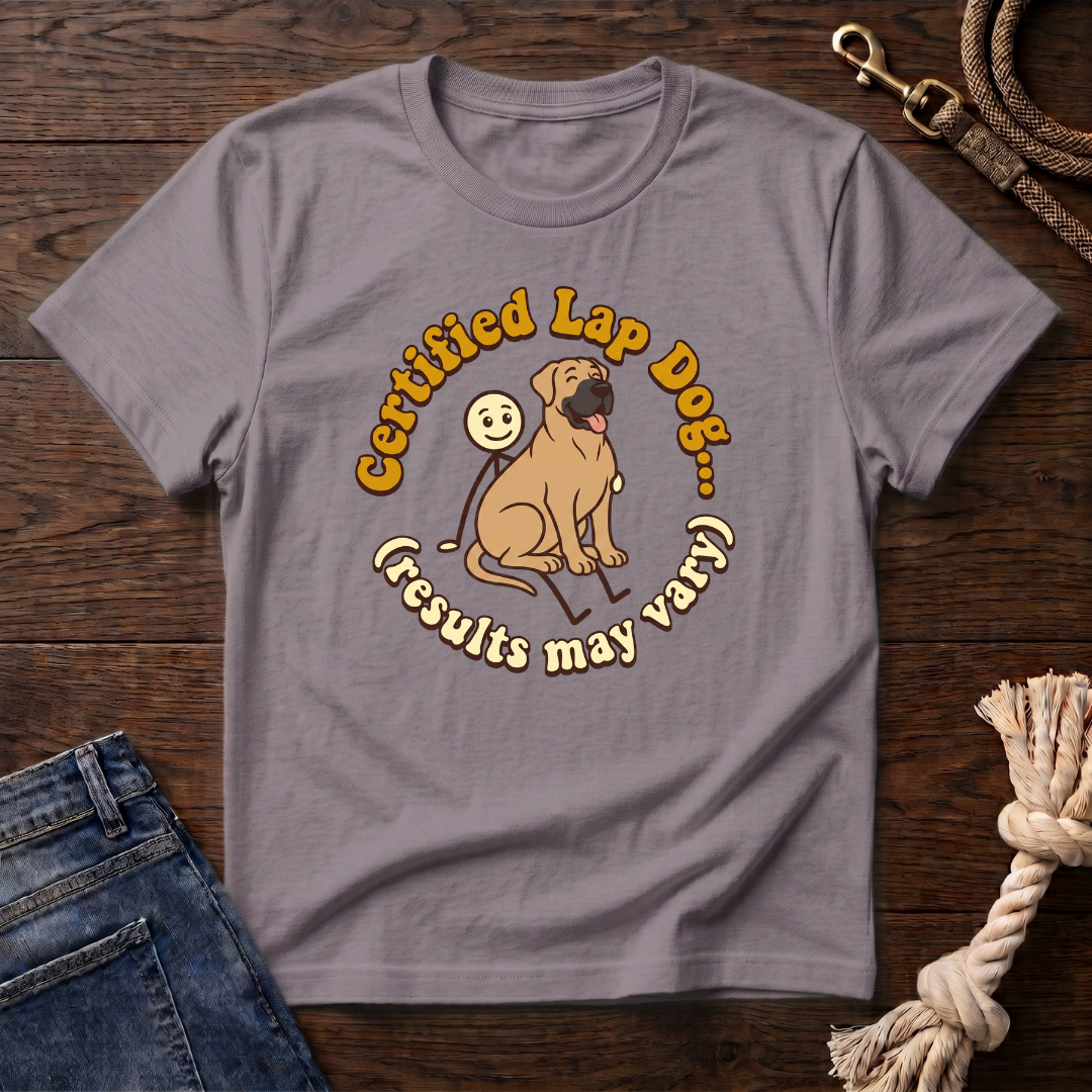 Great Dane on a Stick Man T-Shirt