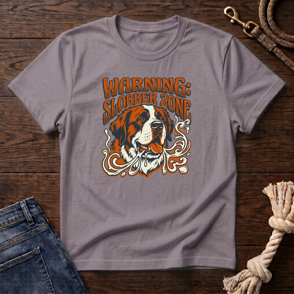 Slobber Zone St. Bernard T-Shirt