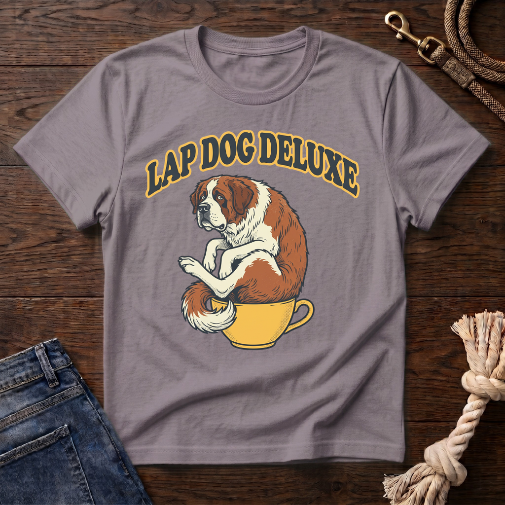 St. Bernard in a Teacup T-Shirt
