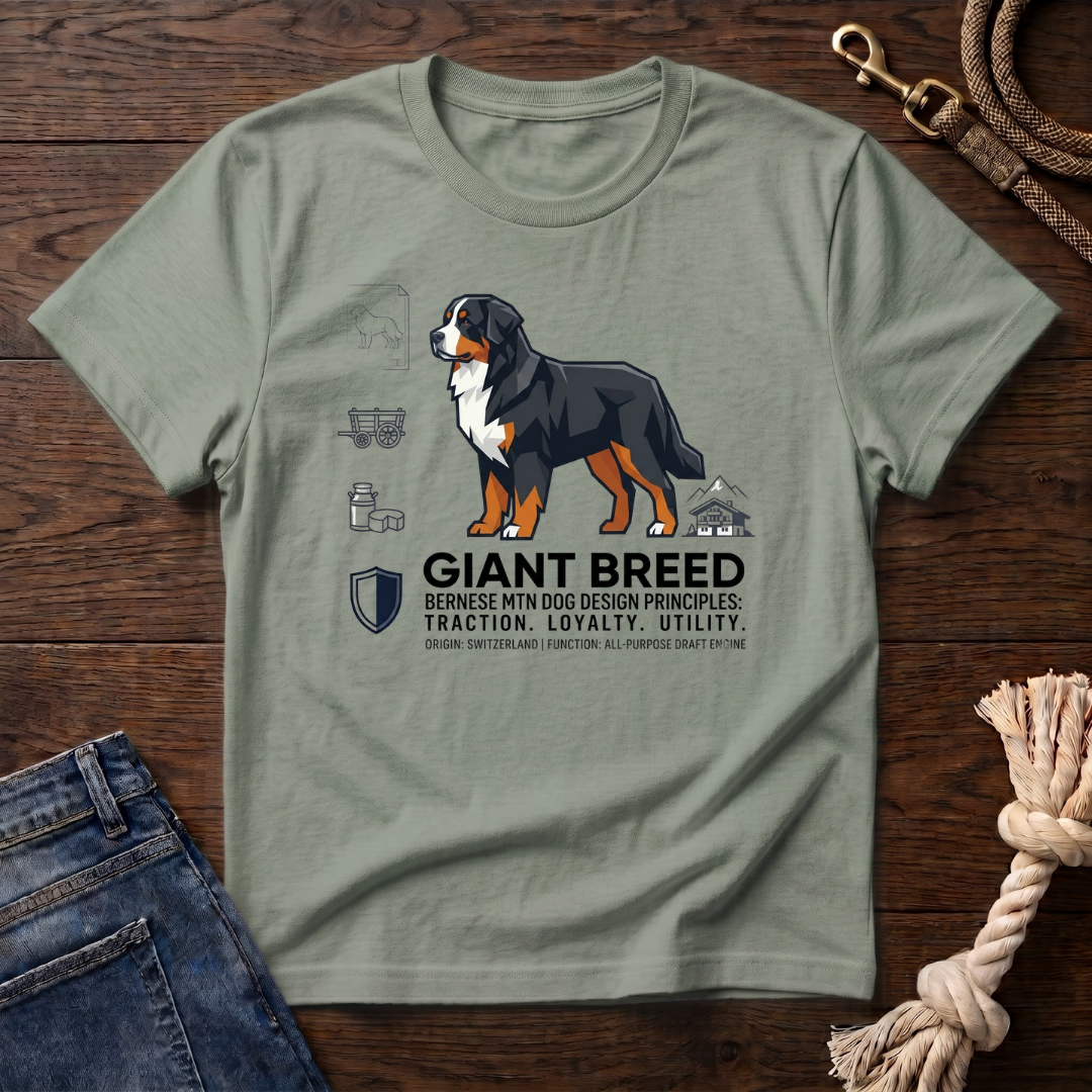 Bernese Mtn Dog Icons T-Shirt
