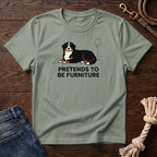 Pretend Furniture Bernese Mtn Dog T-Shirt