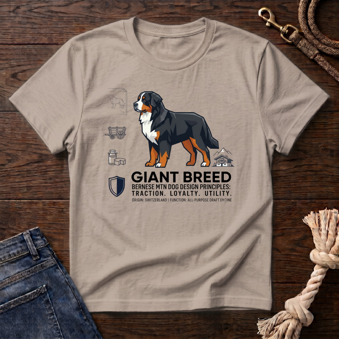 Bernese Mtn Dog Icons T-Shirt