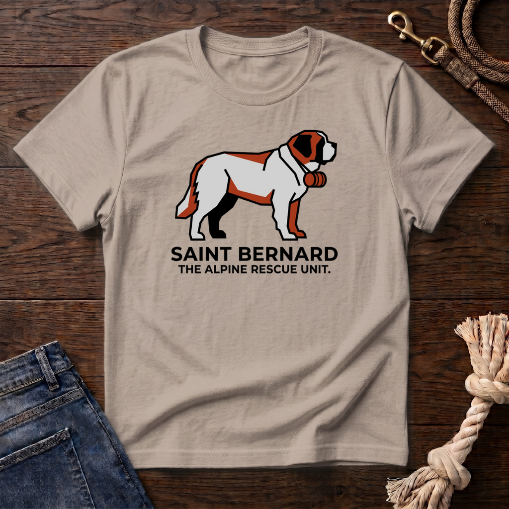 St. Bernard Alpine Rescue Unit T-Shirt