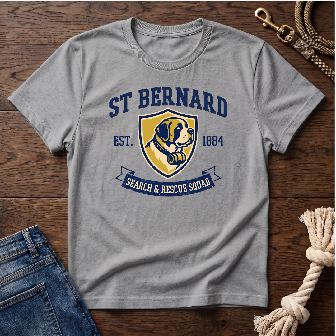 Varsity St. Bernard T-Shirt
