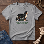 Mountain Arrival Bernese Mtn Dog T-Shirt