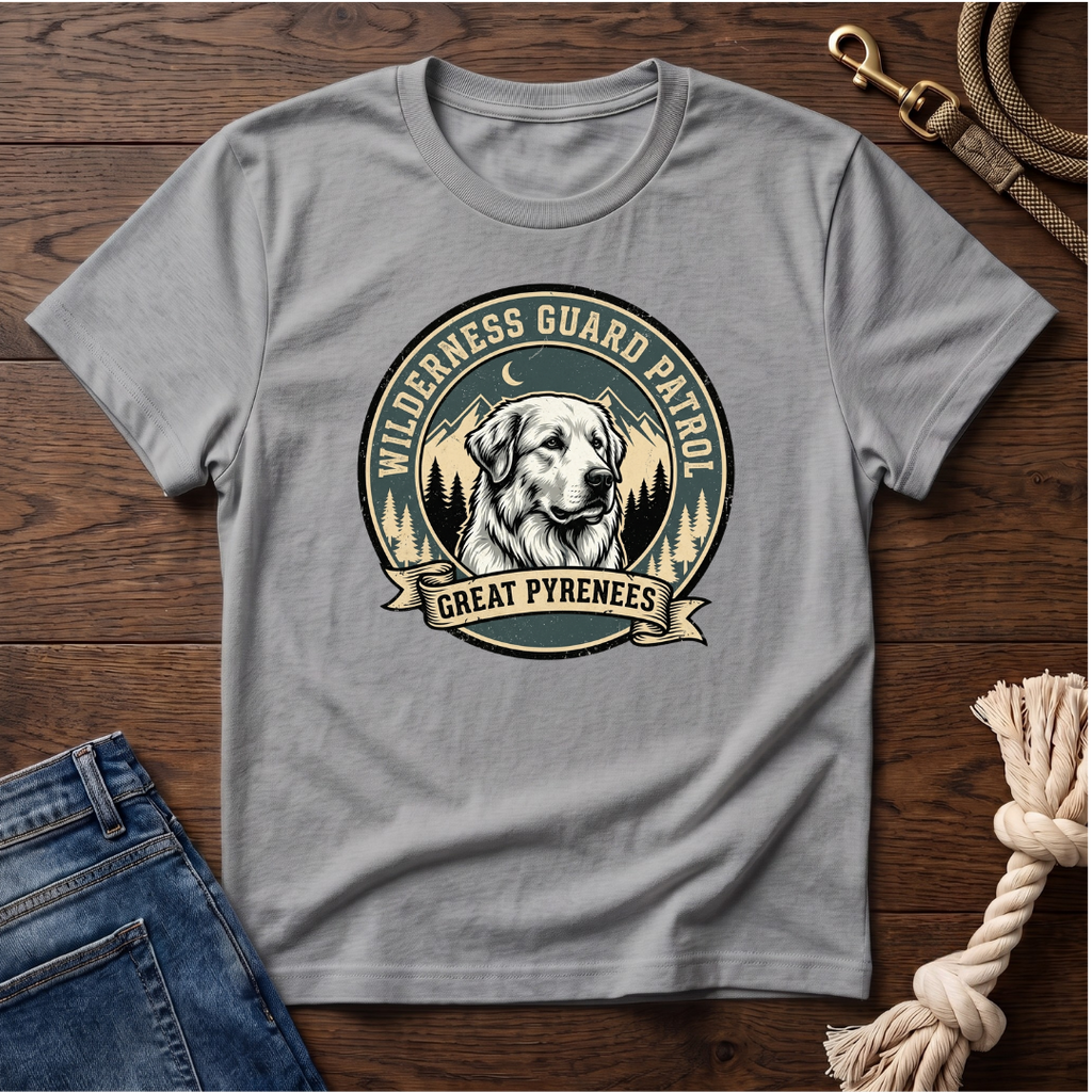 Great Pyrenees Working Badge T-Shirt