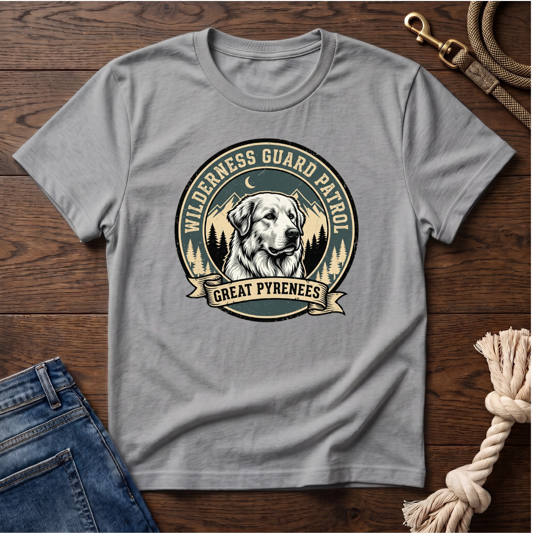 Great Pyrenees Working Badge T-Shirt