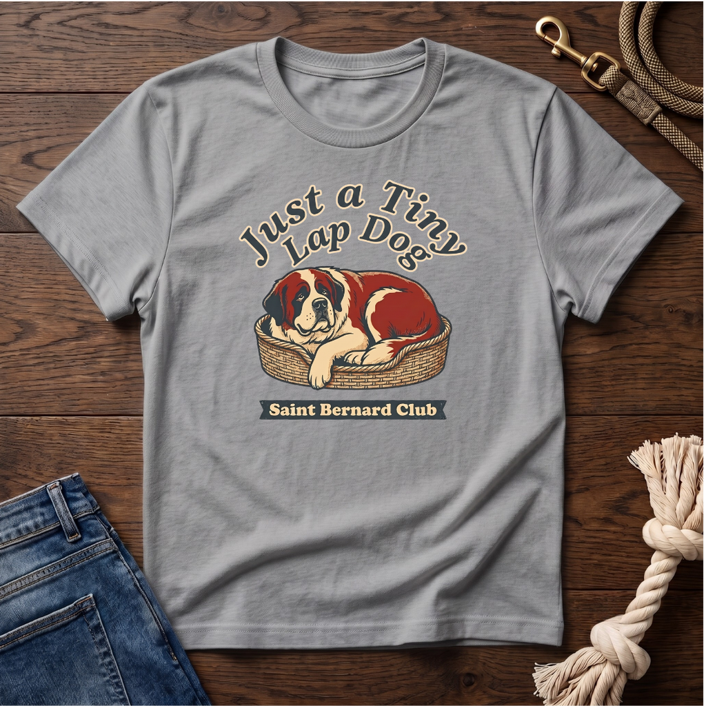 Old Timey Lap Dog St. Bernard T-Shirt
