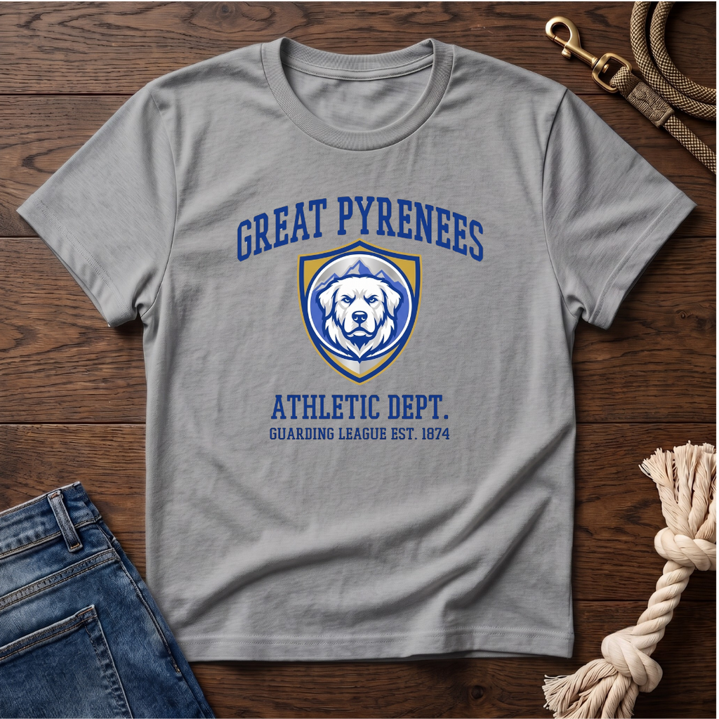 Varsity Great Pyrenees T-Shirt