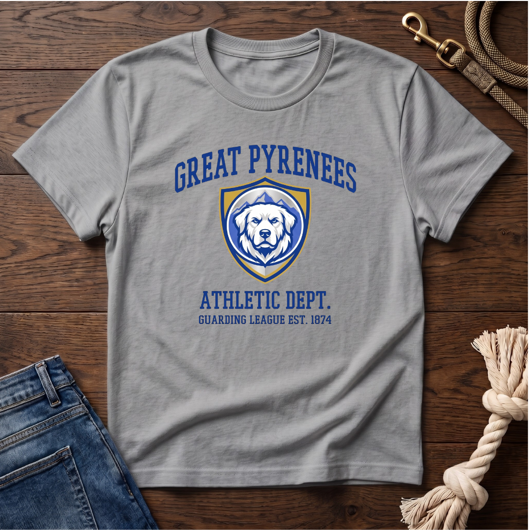 Varsity Great Pyrenees T-Shirt