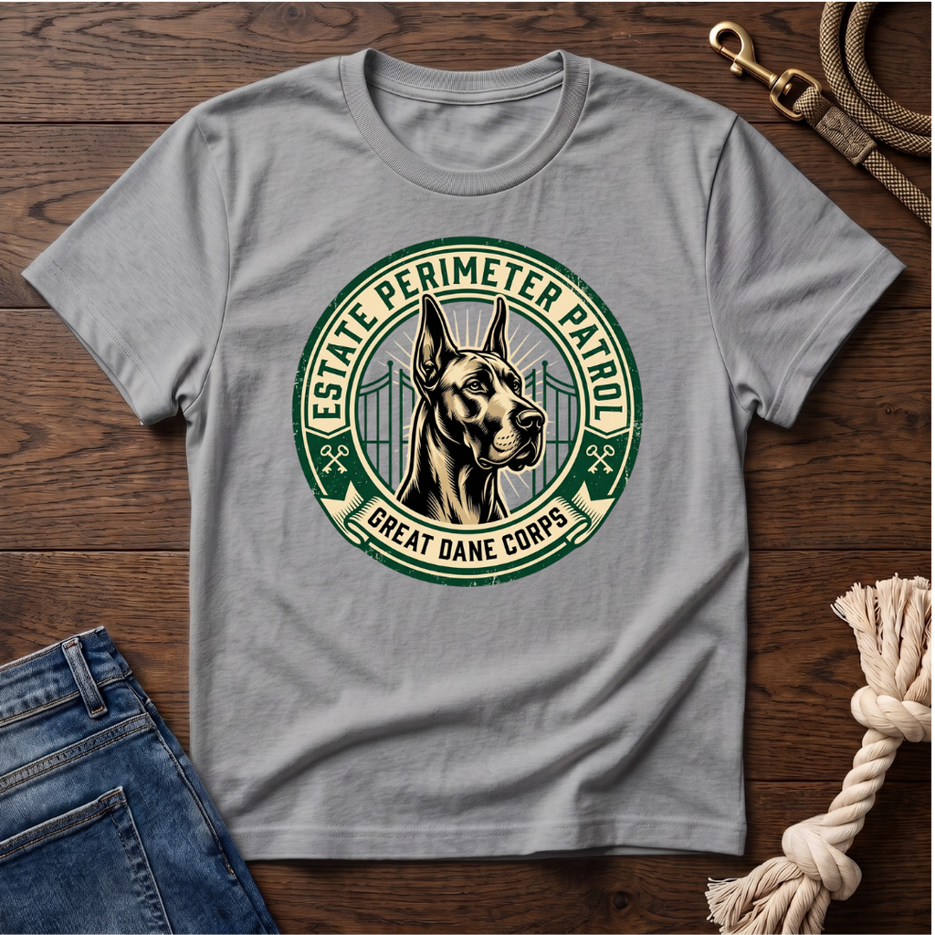 Great Dane Working Badge T-Shirt