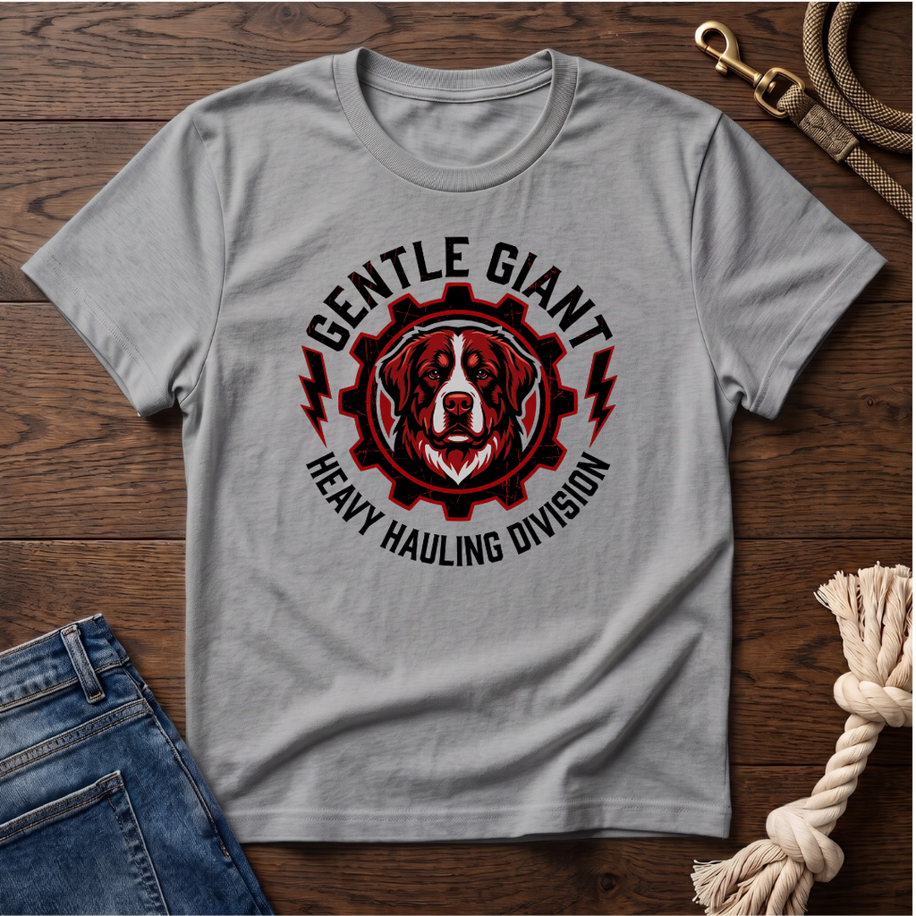 Heavy Hauling Bernese Mtn Dog T-Shirt