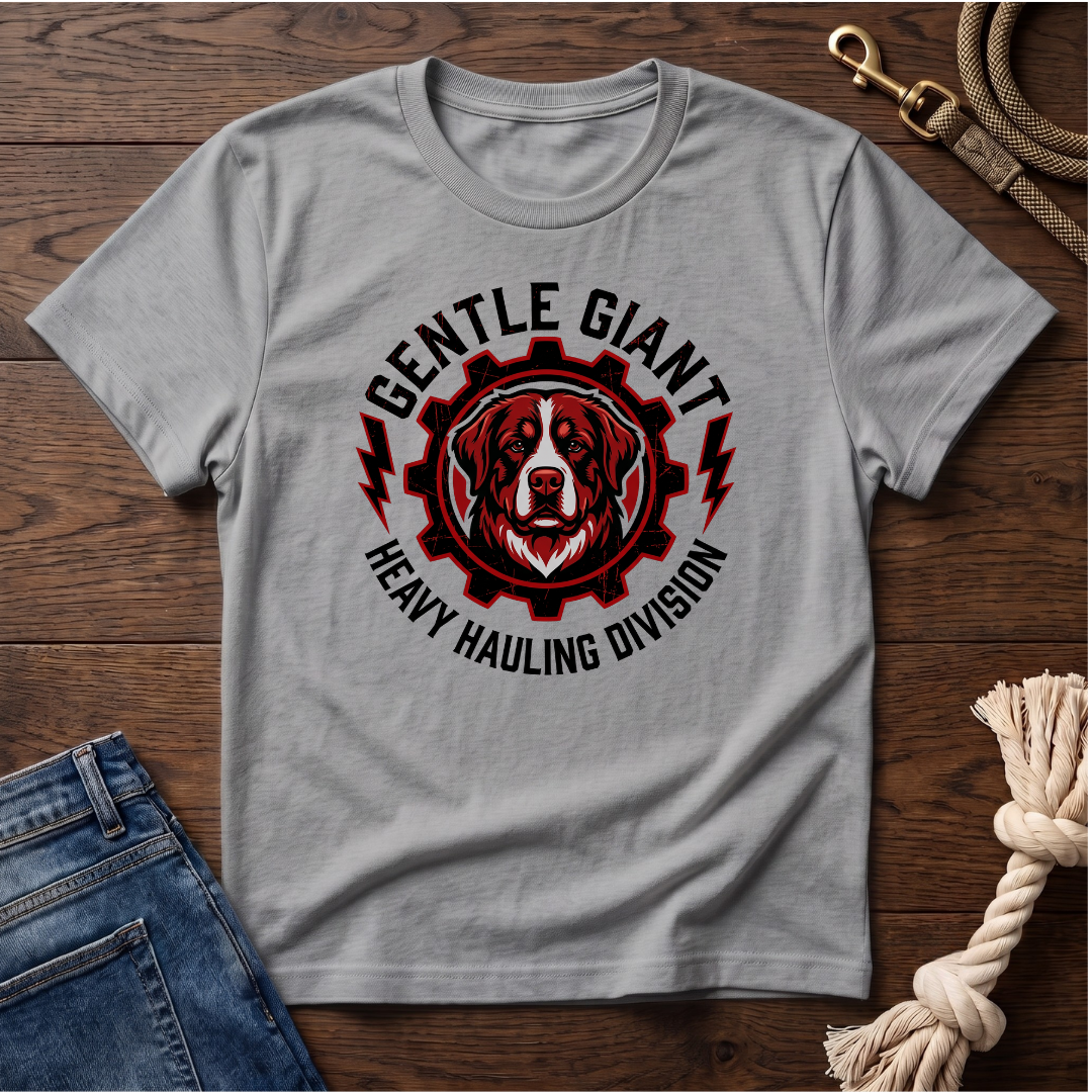 Heavy Hauling Bernese Mtn Dog T-Shirt