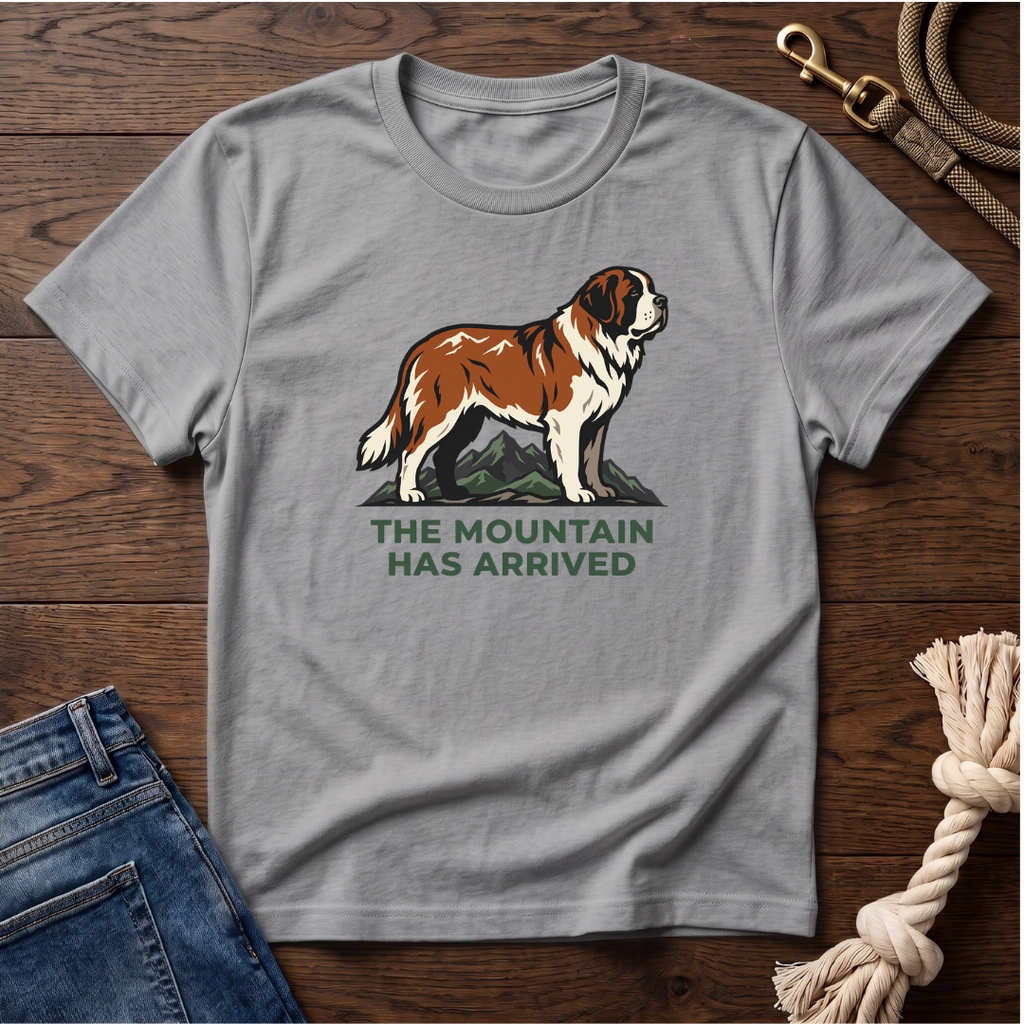 Mountain Arrival St. Bernard T-Shirt