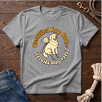 Great Pyrenees on a Stick Man T-Shirt