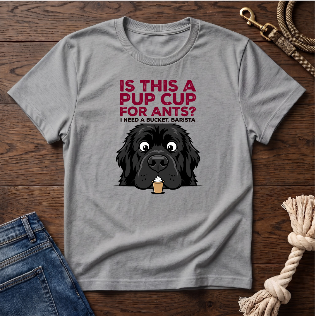Pup Cup or Bucket Newfoundland T-Shirt