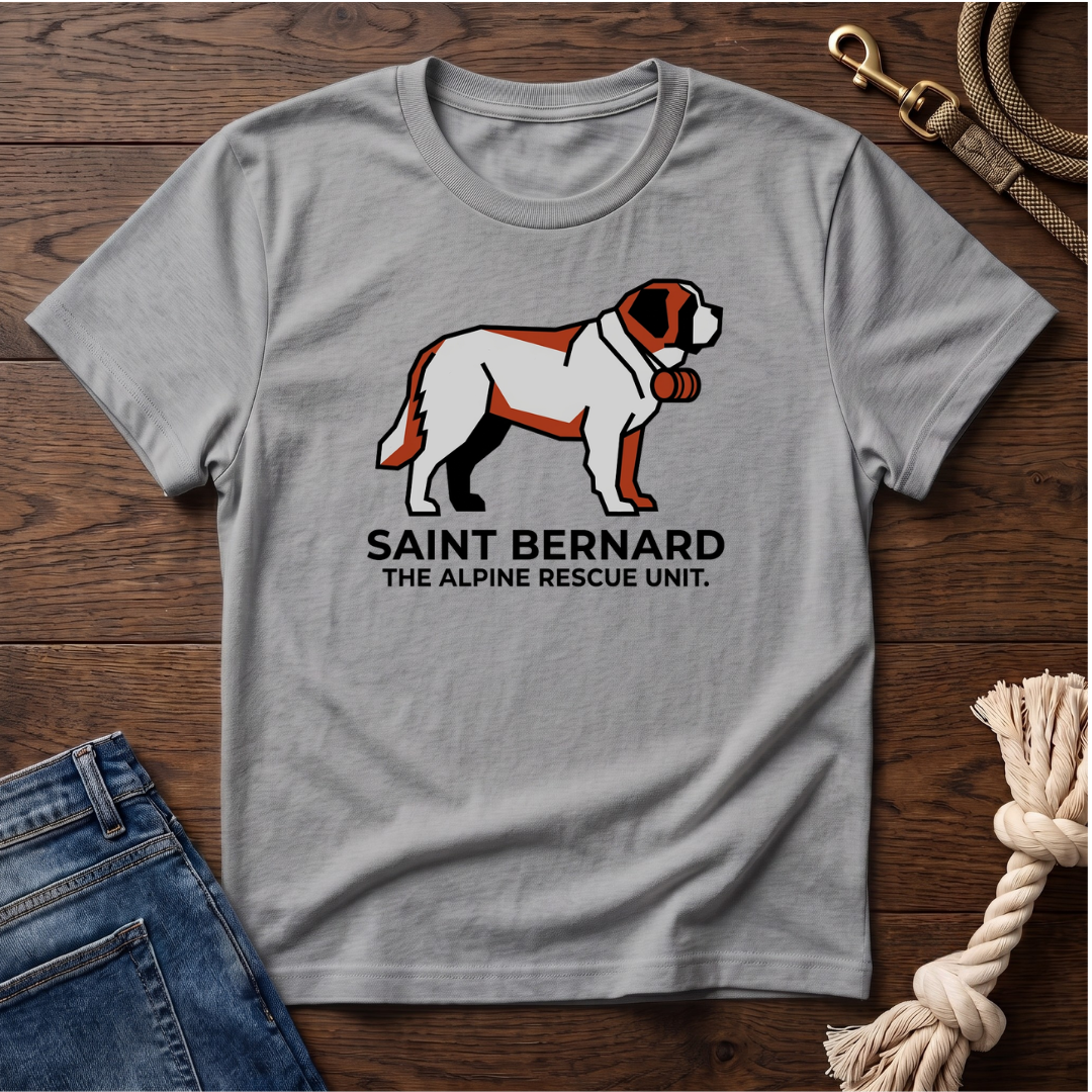 St. Bernard Alpine Rescue Unit T-Shirt