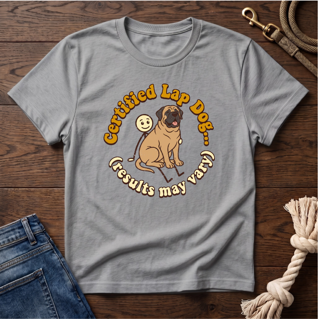 Mastiff on a Stick Man T-Shirt