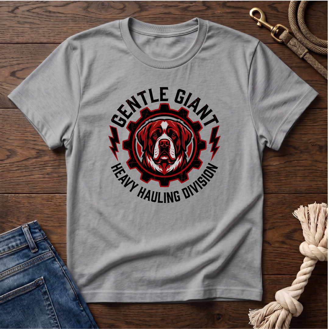 Heavy Hauling St. Bernard T-Shirt