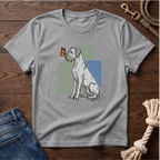 Butterfly on Great Dane Nose T-Shirt