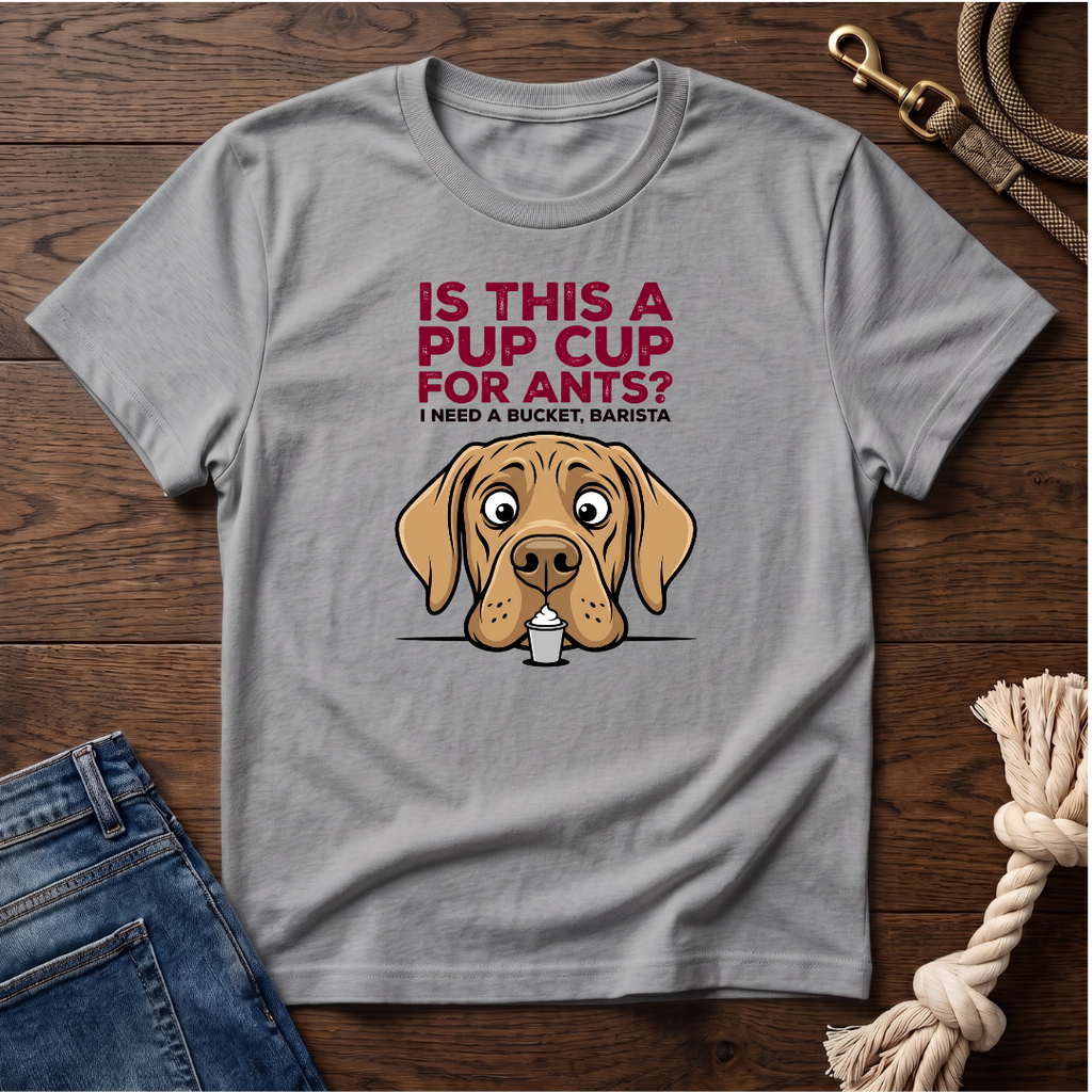 Pup Cup or Bucket Great Dane T-Shirt