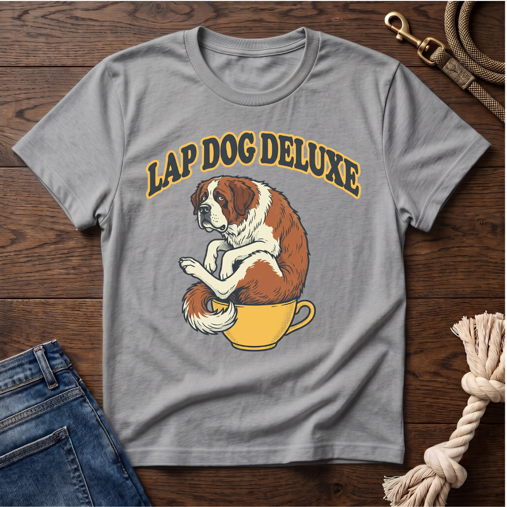 St. Bernard in a Teacup T-Shirt