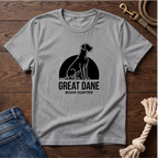 Great Dane Boar Hunter T-Shirt