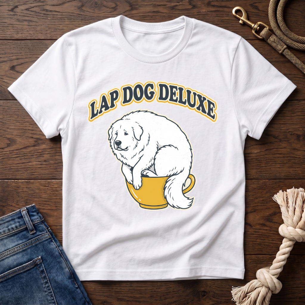 Great Pyrenees in a Teacup T-Shirt