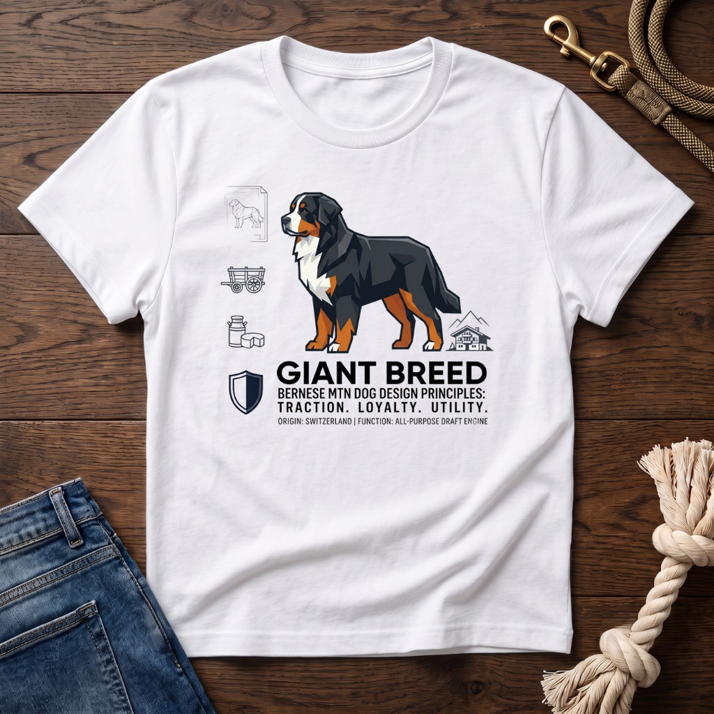Bernese Mtn Dog Icons T-Shirt