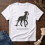 Decorative Leash Great Dane T-Shirt