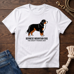 Bernese Mtn Dog Draft Power Unit T-Shirt