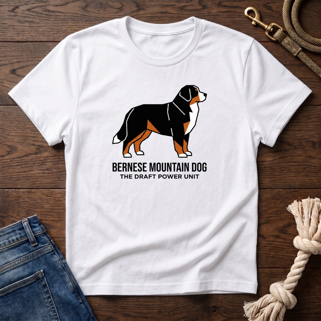 Bernese Mtn Dog Draft Power Unit T-Shirt
