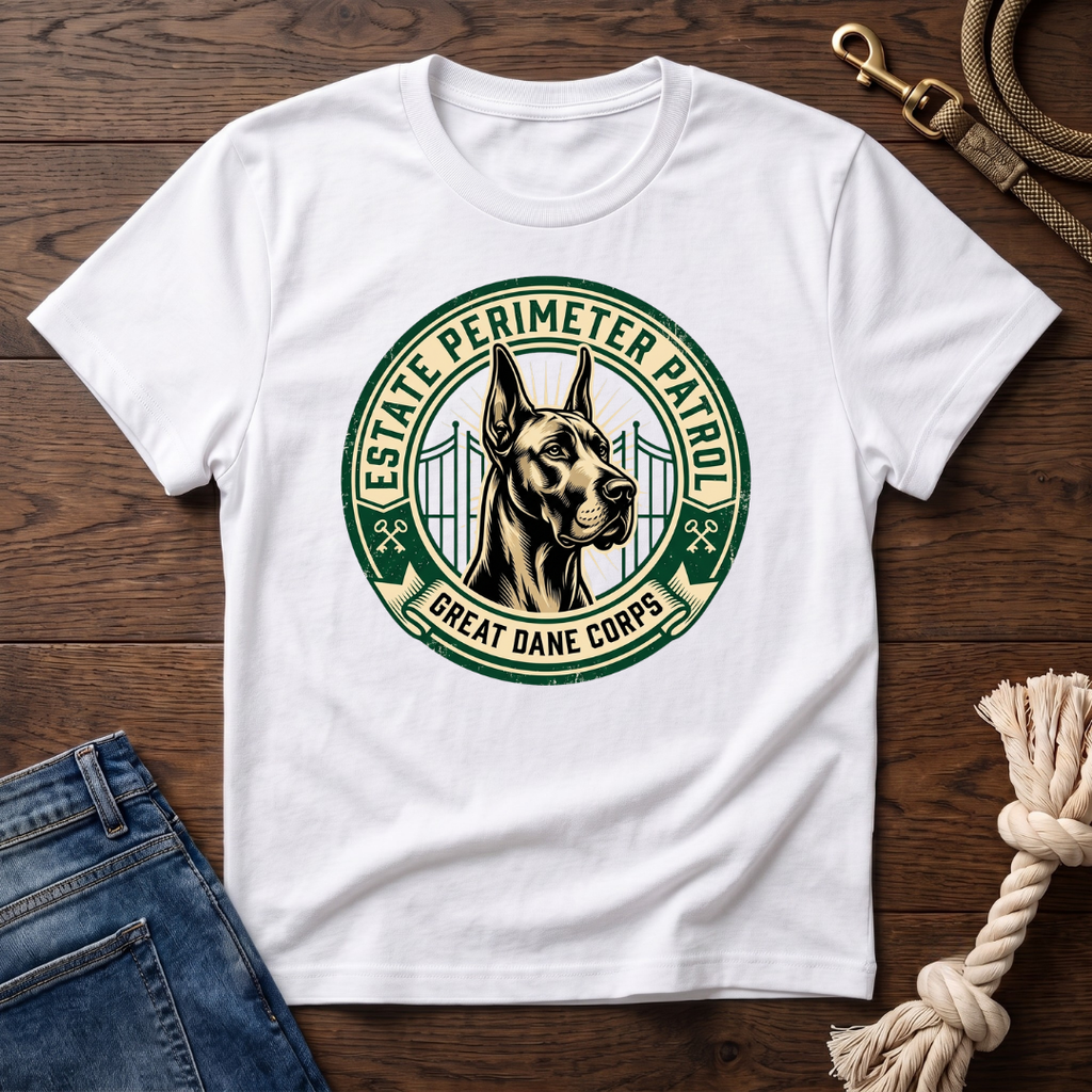 Great Dane Working Badge T-Shirt