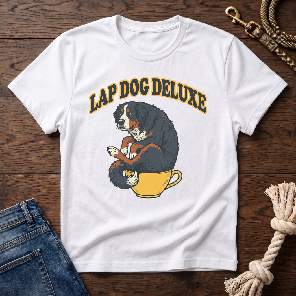 Bernese Mtn Dog in a Teacup T-Shirt
