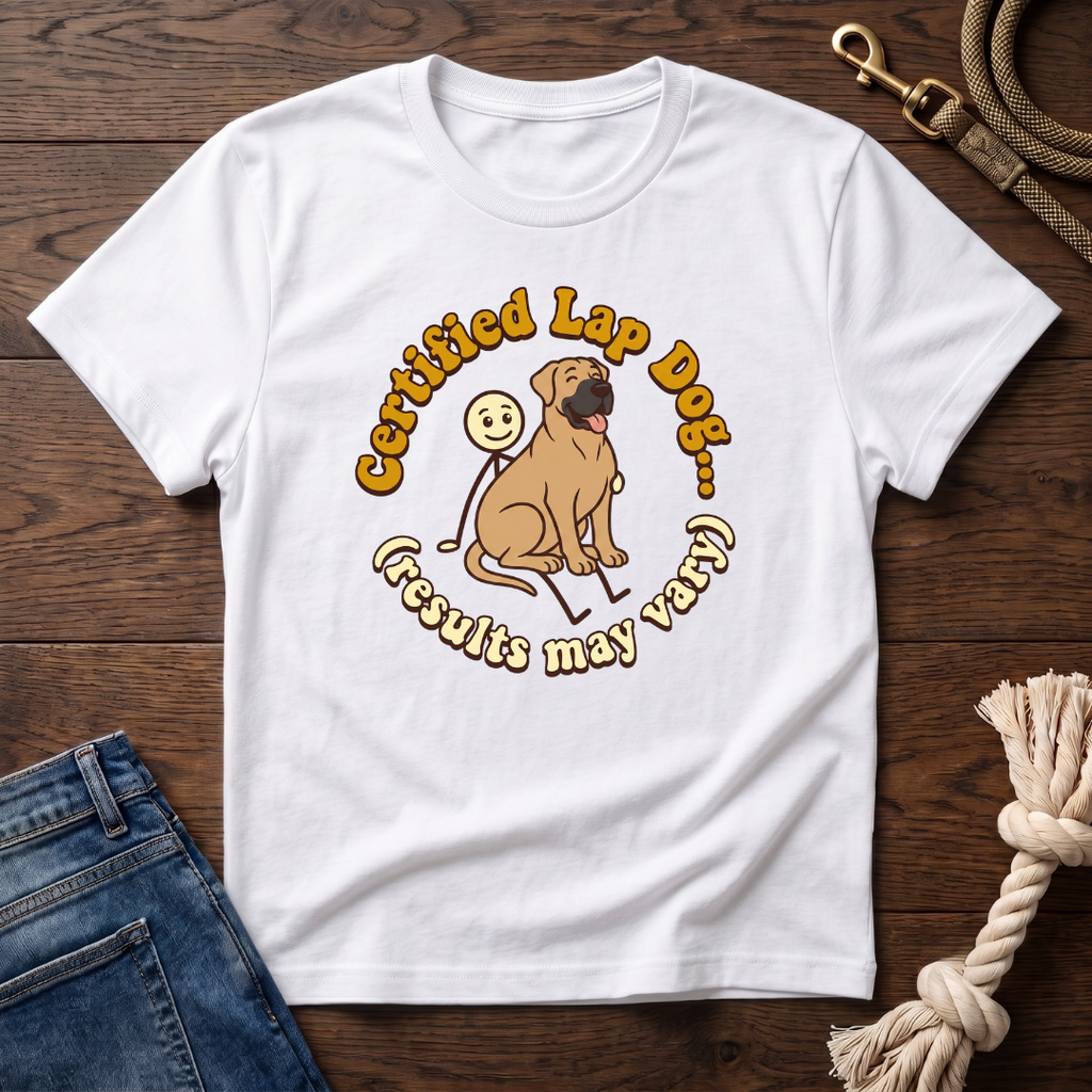 Great Dane on a Stick Man T-Shirt