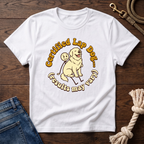 Great Pyrenees on a Stick Man T-Shirt